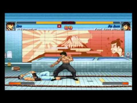 Super Street Fighter II Turbo HD Remix - XBLA - xISOmaniac (Ryu) VS. Foot Tech Ninja (Fei Long)