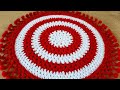 Thalposh Design Crochet Table Cover Woolen Rumal Crosia Thalposh