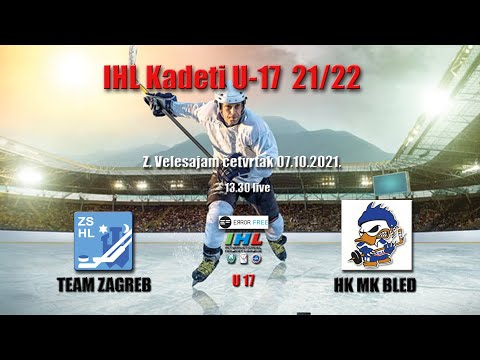 IHL U17 Team Zagreb - Hk MK Bled