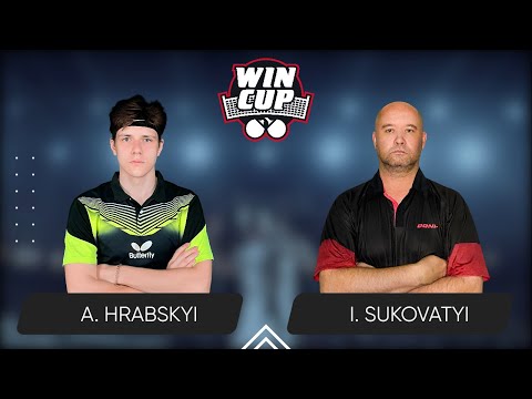 22:15 Andrii Hrabskyi  - Ihor Sukovatyi West 6 WIN CUP 16.02.2024 | TABLE TENNIS WINCUP