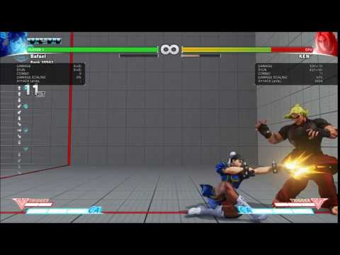 SFV: Chun-Li 1-bar corner BnB