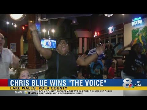 Chris Blue wins 'The Voice'