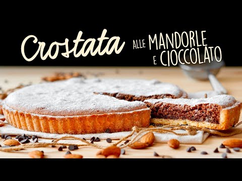 CROSTATA MANDORLE E CIOCCOLATO Ricetta Facile - Buon'Idea