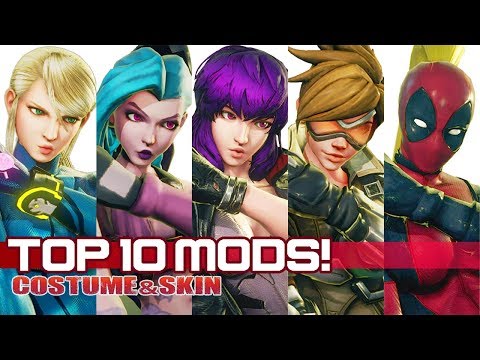 TOP 10 "CAMMY MODS" in Street FighteR V:AE!