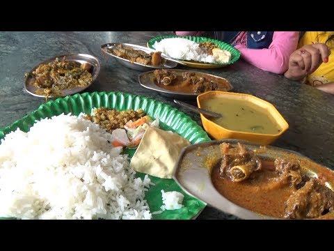 Mutton Thali @ 200 rs & Veg Thali @ 60 rs | Food Plaza New Digha West Bengal Video