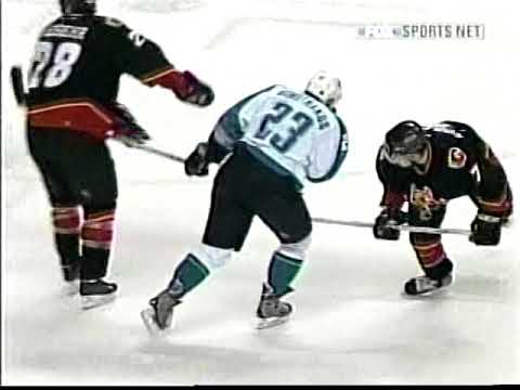 Chuck Kobasew vs Niko Dimitrakos - Jan 28, 2004