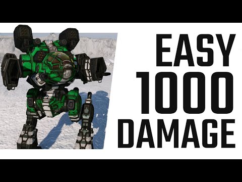 Easy 1000 Damage - Mad Cat 2 SRM Build - Mechwarrior Online The Daily Dose #867