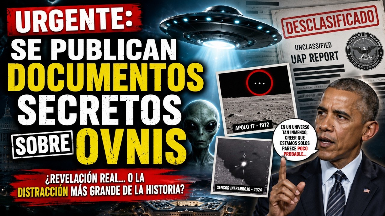 URGENTE revelan DOCUMENTOS SECRETOS de LOS OVNIS
