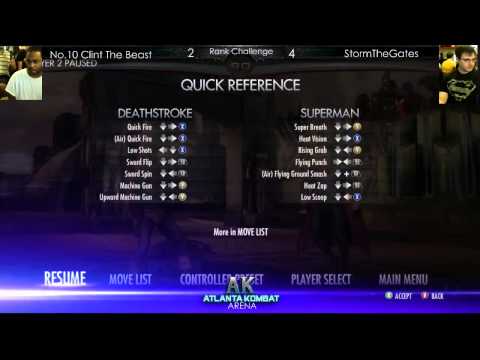 Atlanta Kombat Power Rankings Challenge AK Clint the Beast vs AK Storm the Gates