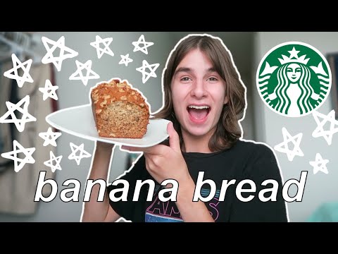 How To Make Starbucks Banana Bread!