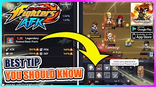 60s FOR THE BEST TIP I WISH I KNEW BEFORE PLAYING! THE KING OF FIGHTERS AFK Tips & Tricks - Z1CKP