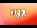 Milo J - Recordé (Letra/Lyrics)