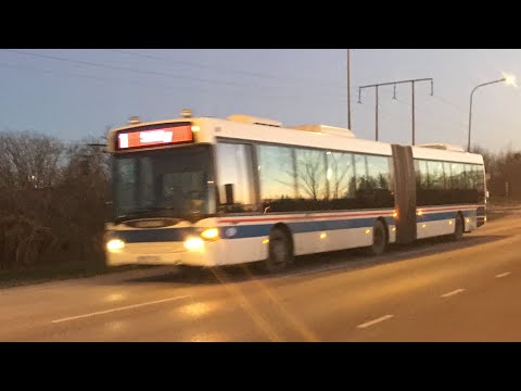 Bus ride line 1 from Tomtebovägen to Vårdcentralen.