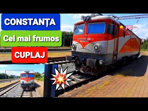 CONSTANTA / Cel mai frumos cuplaj feroviar