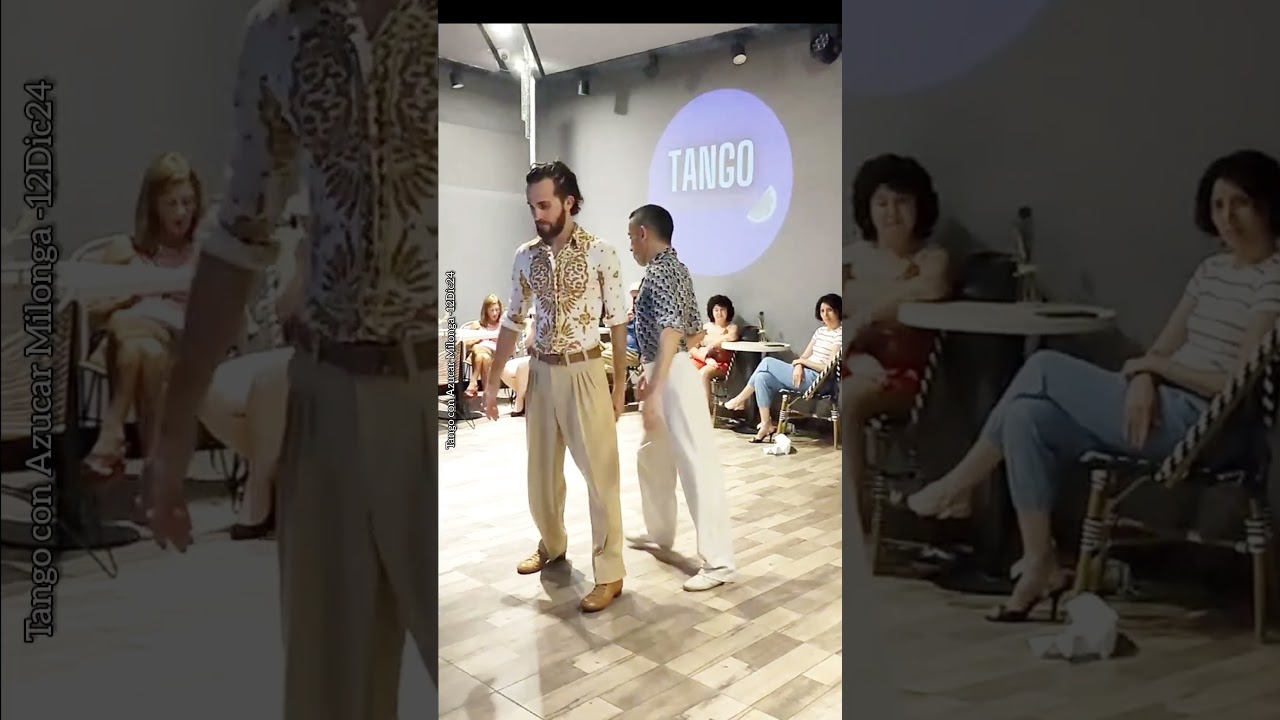 Video thumbnail for Juampy Ramirez y Martín Lasiar. Ya lo ves (D'Arienzo) Tango con Azucar 12dic24