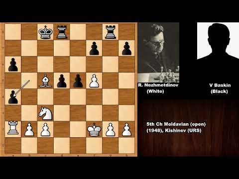 Deutz Gambit: R Nezhmetdinov vs V Baskin (1948)