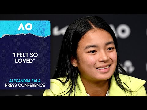 Alexandra Eala Press Conference | Australian Open 2026 First Round