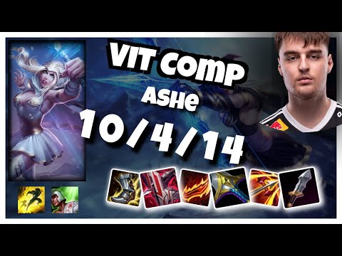 Ashe vs Lucian VIT Comp BOT (10/4/14) Gameplay Replay - Patch 10.23