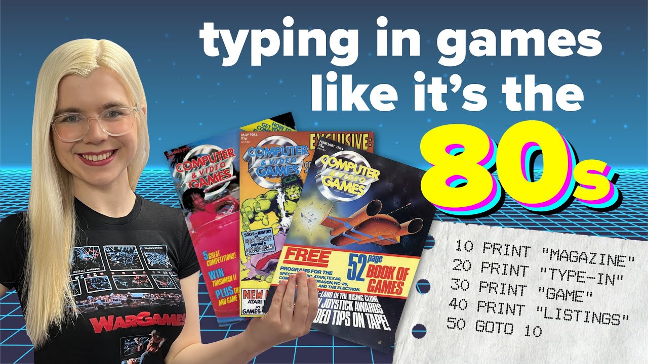 Were Magazine Type-In Games Really That Bad? // Coding Again Like It's The 80s