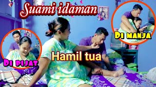 Download lagu Late pregnancy pampered by husband‼️finally pregnant woman gets massage mp3