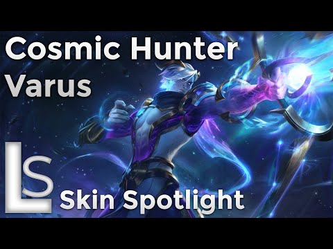 Cosmic Hunter Varus - Skin Spotlight - Cosmic Collection - League of Legends