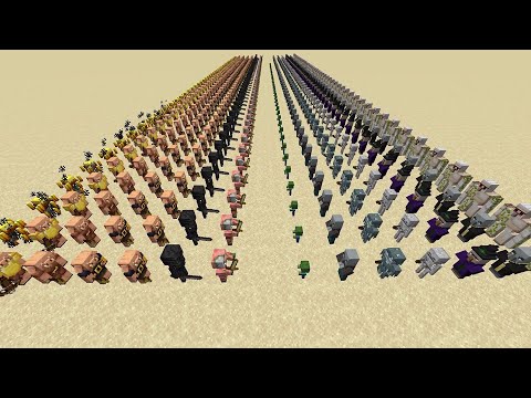 HyCraft - Nether Army vs OverWorld Army [Minecraft]
