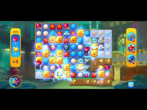 Fishdom Gameplay Super Hard Level 9882