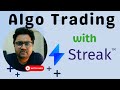 Zero Code Algo Trading with Zerodha Streak - A Complete Tutorial