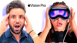 خليتها اتجرب أغرب برامج نظارة ابل !!  ????