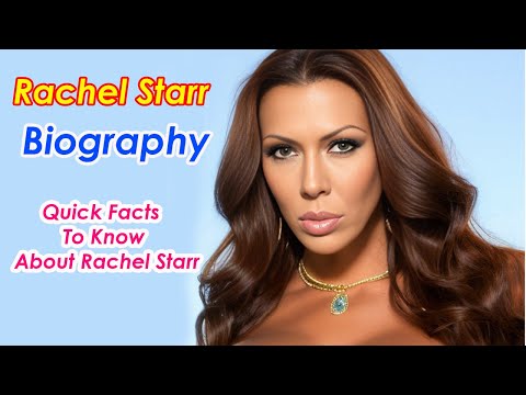 Rachel Starr Biography Professional Career Actress, popular actresses and glamour models.