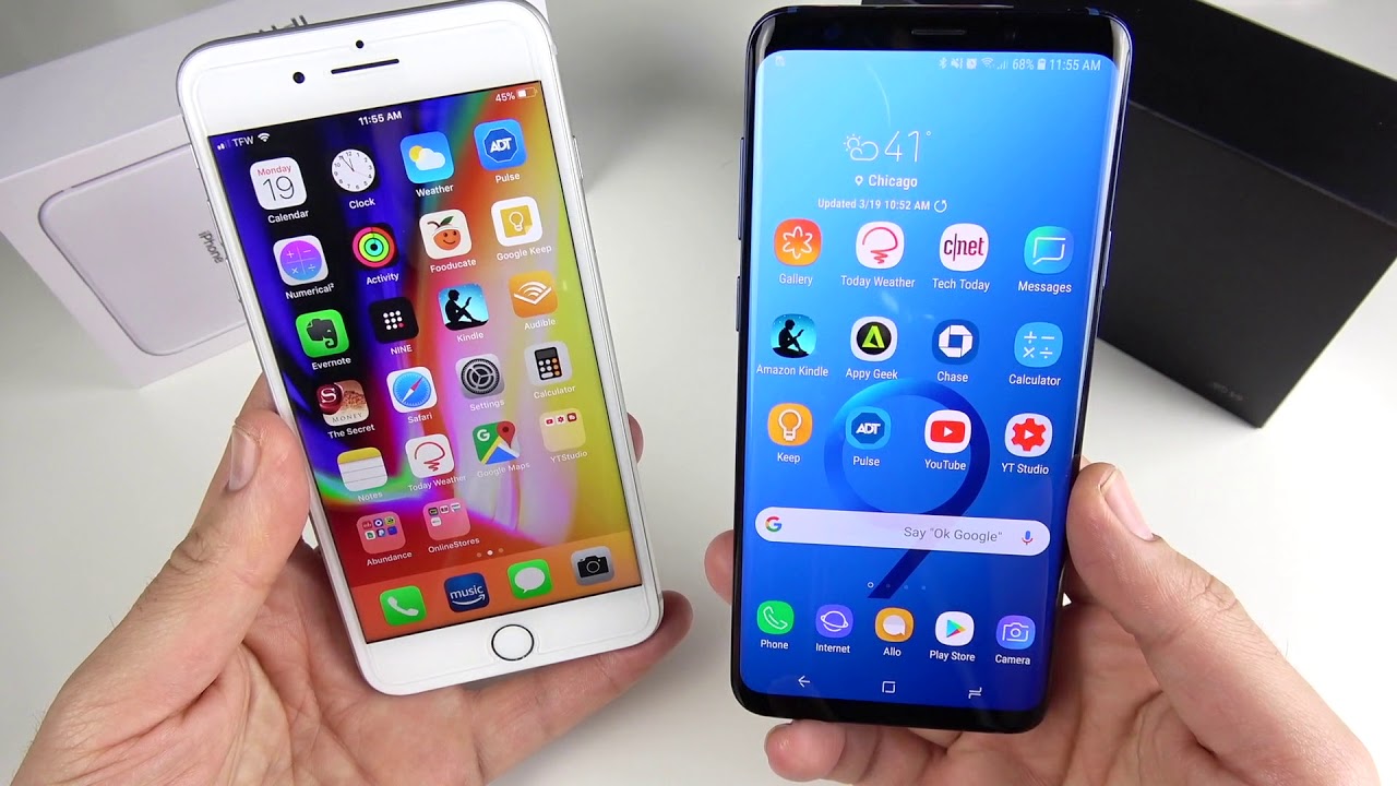 iPhone 8 Plus vs Galaxy S9 Plus: Full Comparison