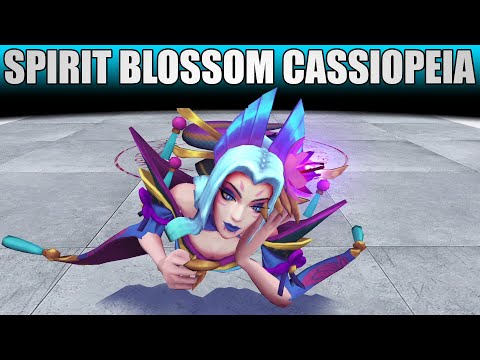 Spirit Blossom Cassiopeia Sapphire Chroma - League Of Legends