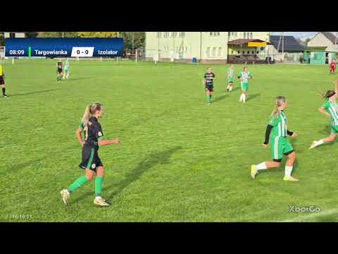 Targowianka - Izolator III Liga kobiet gr.IV  Pierwsza połowa