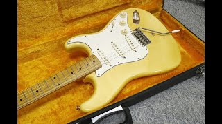 Video thumbnail for Fender Japan '67 reissue Stratocaster STB67-85 USA ST-vintage pickupwith/Hardcase Made in Japan by Finest quality Japan made Guitar