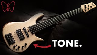 Video thumbnail for New Fodera Monarch 5 Standard 🦋 by Fodera Guitars