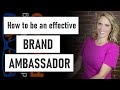 How to be an effective brand ambassador in the digital world – with Kerry Barrett