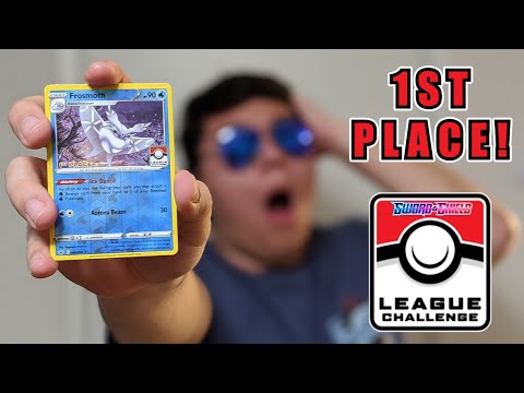 *WE GOT 1ST PLACE* at Pokemon League Challenge - Opening Pokemon Sword and Shield Prize Packs!
