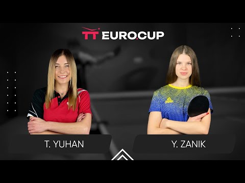 11:35 Tetiana Yuhan - Yulianna Zanik 26.10.2024 TT Euro.Cup Women Ukraine Star. TABLE 3