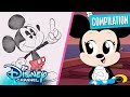 Mickey Minnie Cartoons Chibi Tiny Tales How Not To Draw Compilation Disneychannelanimation