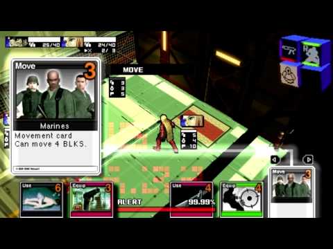 Metal Gear Acid 2 Walkthrough - 22 - Stage 11-1: ??? (1F)