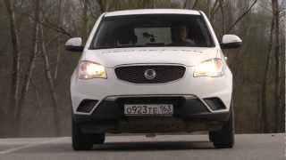 ssangyong actyon видео тест драйв