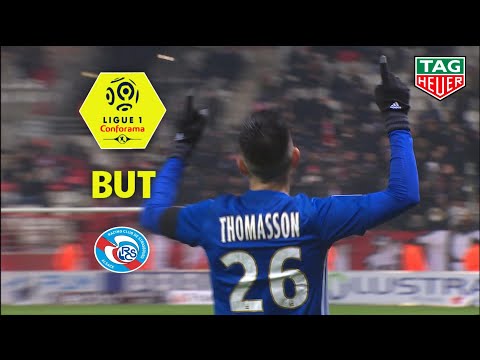 But Adrien THOMASSON (49') / Stade de Reims - RC Strasbourg Alsace (2-1)  (REIMS-RCSA)/ 2018-19