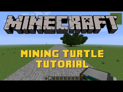 Minecraft: How to use a mining turtle in FTB