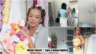 Closet Reset .Lips & House Update | VLOG#2254