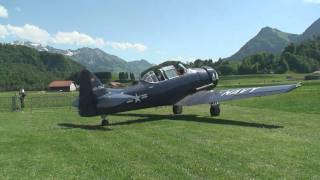 preview picture of video 'North American T-6 Epagny, Gruyère'