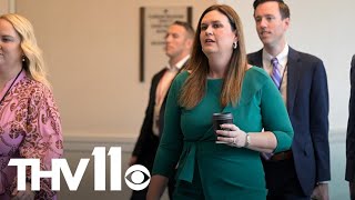 Gov. Sarah Huckabee Sanders signs 8 executive orders for Arkansas