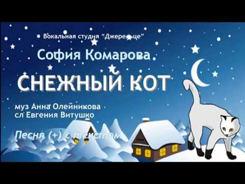Снежный кот (+) с текстом - муз Анна Олейникова, сл Евгения Витушко