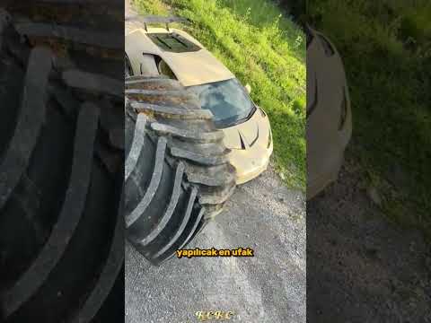 Bu Adam Az Kalsın Bir LAMBORGHINI'ye Çarpıyordu 😳
