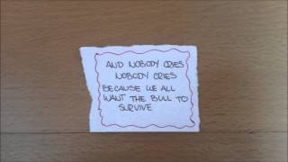 Morrissey-The Bullfighter Dies (Lyrics)