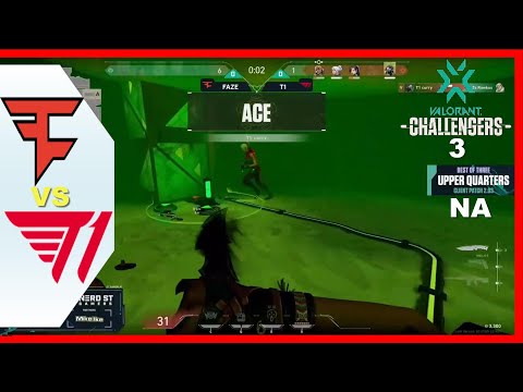 T1 vs Faze - All HIGHLIGHT - VALORANT VCT 2021: North America - Stage 01 Challengers 3